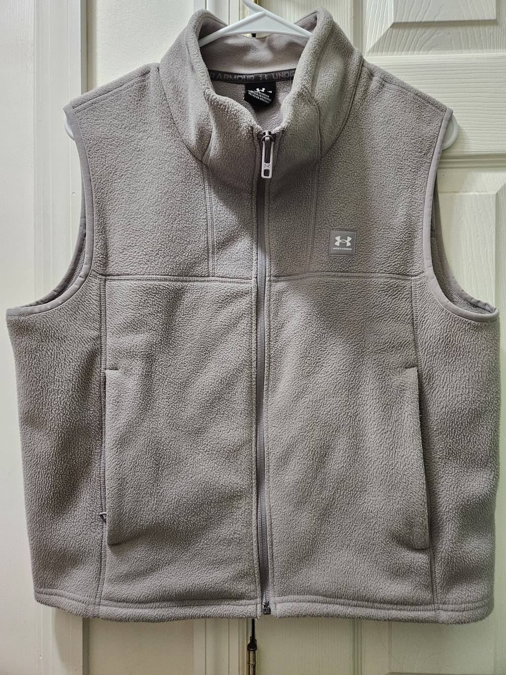 Under Armour Light Purple Fleece Vest - Zip Front
